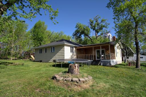 Relax on the covered porch