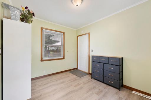Mud room off the attached garage