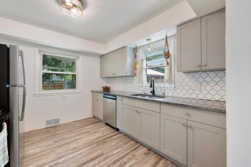 Updated kitchen