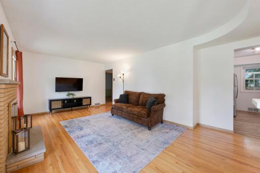Stunning hardwood floors