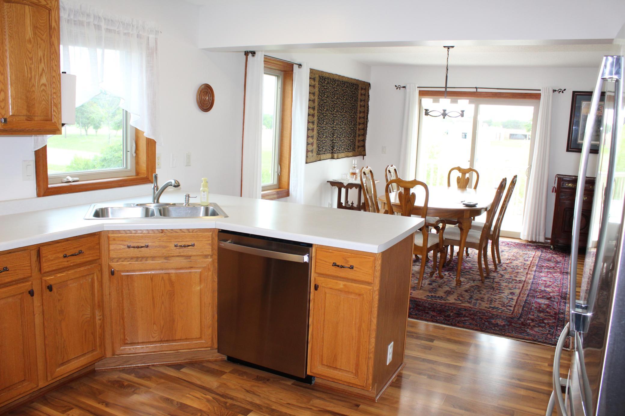 Kitchen with Corner Sink