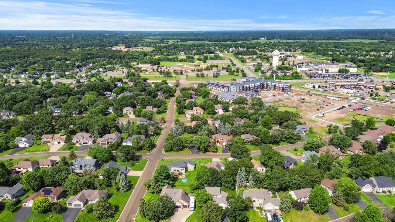 Established neighborhood with gorgeous mature trees