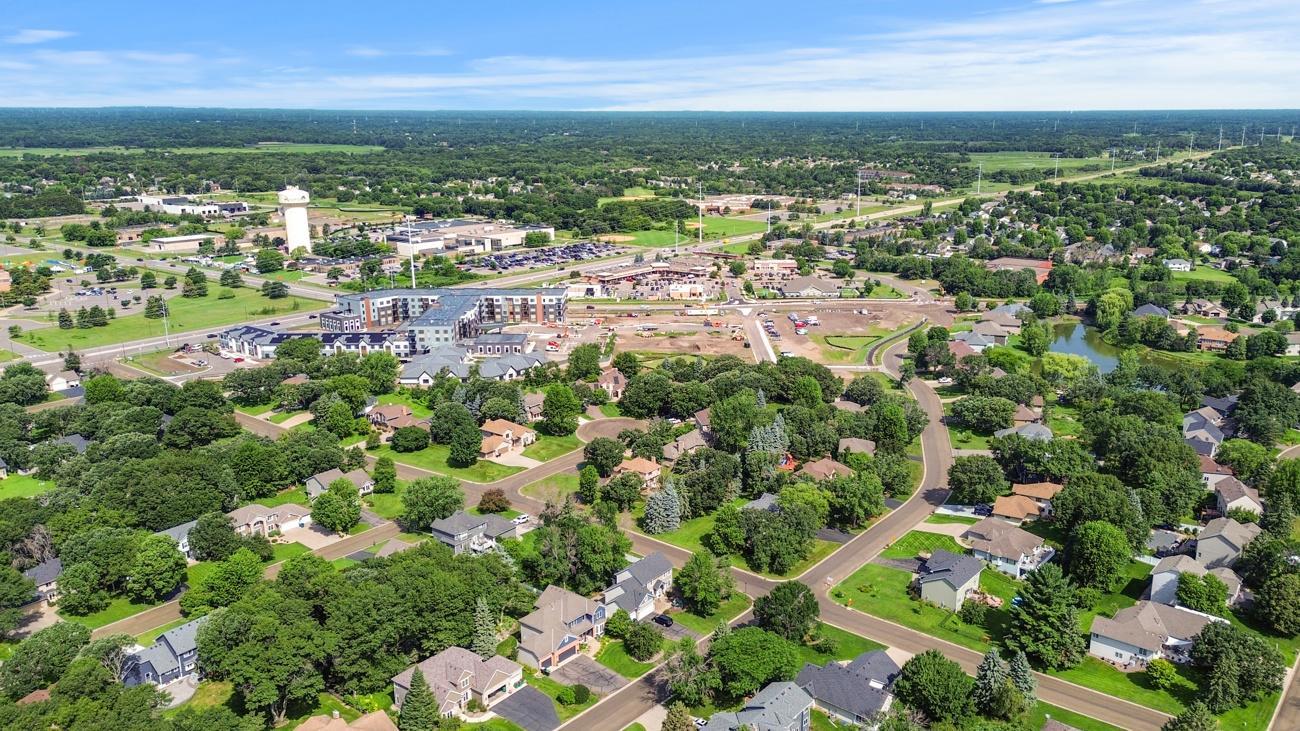 From the SE looking towards the YMCA