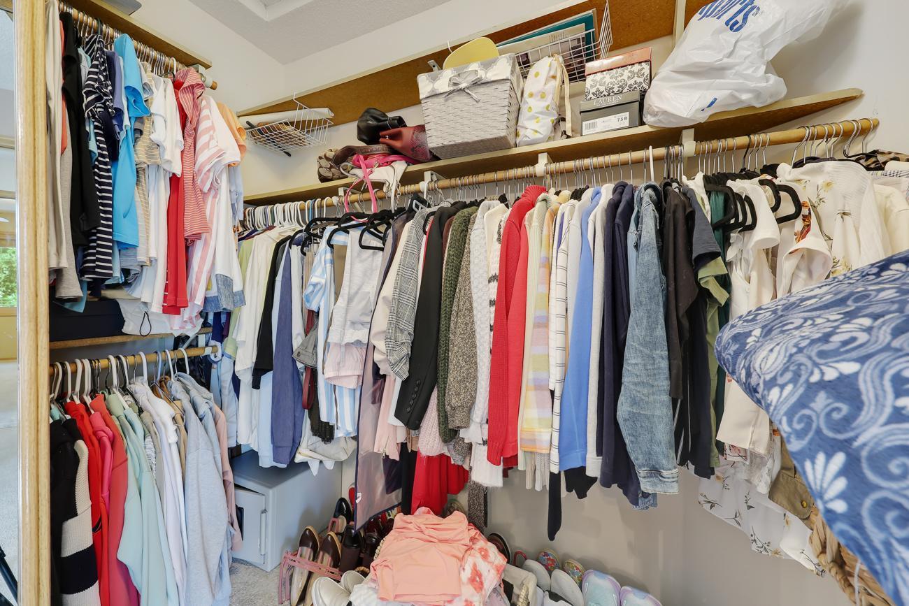 Primary closet