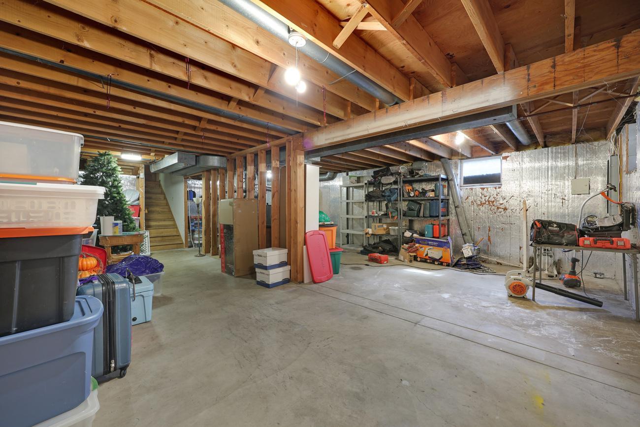 Welcome to the basement...equity-building potential!