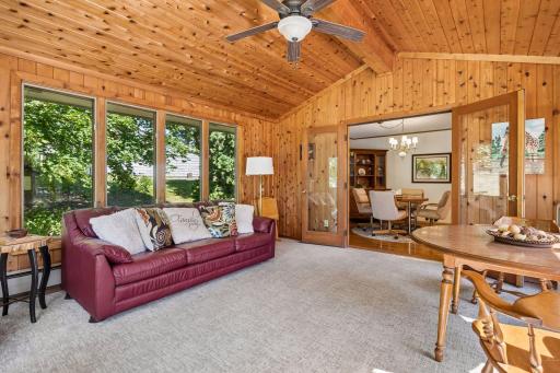 This is the perfect year-round spot to relax with a cup of steaming coffee!