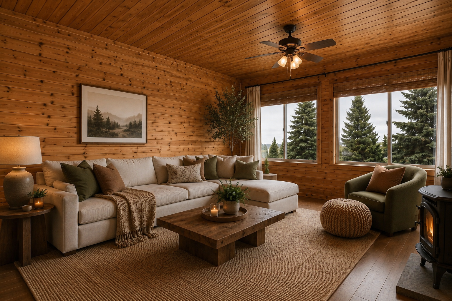 Virtually Staged Sunroom