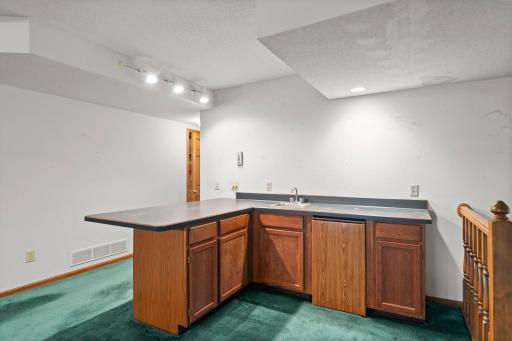 Lower Level is made for entertaining with tons of space