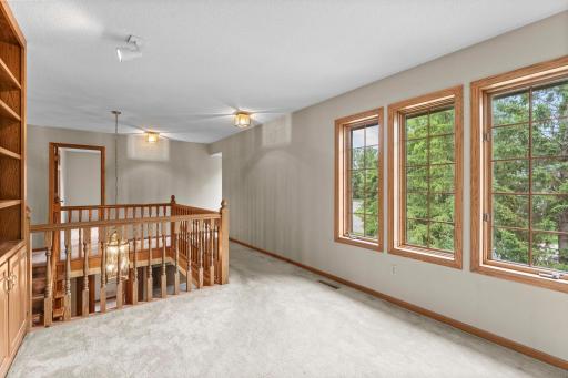 Right outside the Primary Bedroom, Large Upper level loft area for a second WFH, Reading space, Homework, Media, Gaming? The possibilities are endless!