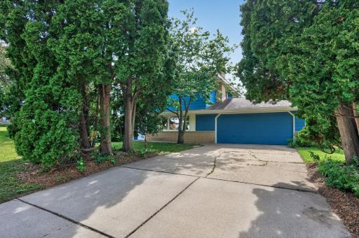 Exterior view of garage