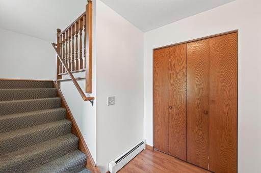 Entryway with closet
