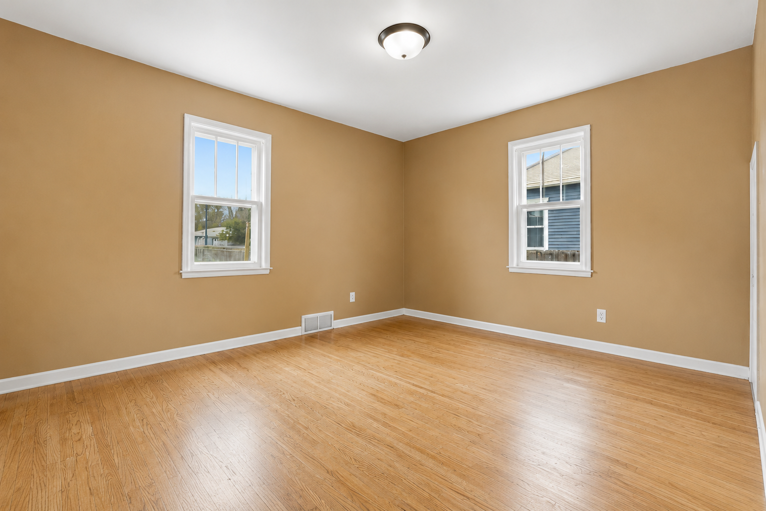 Spacious main floor bedroom