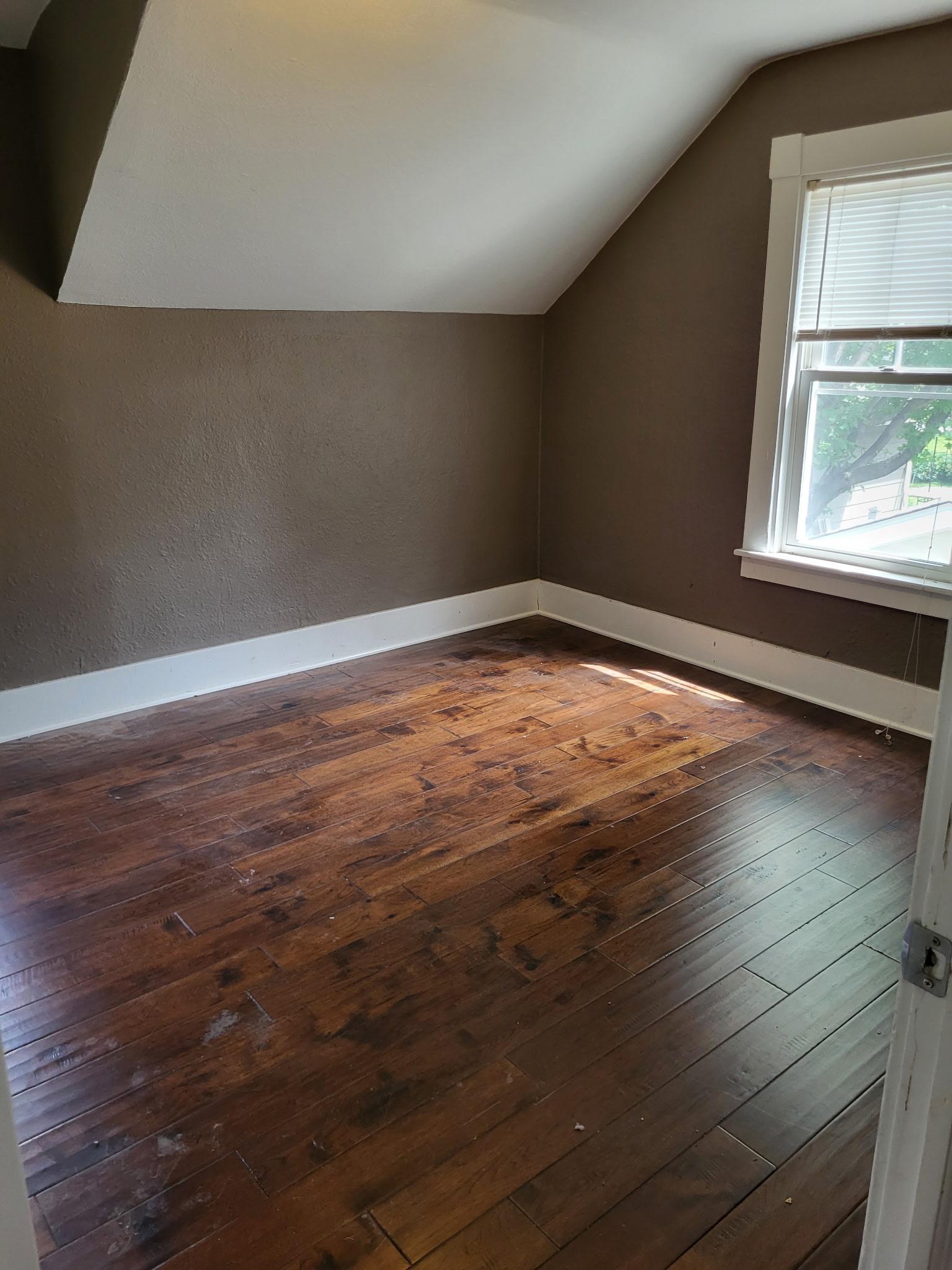 Wood floors throughout
