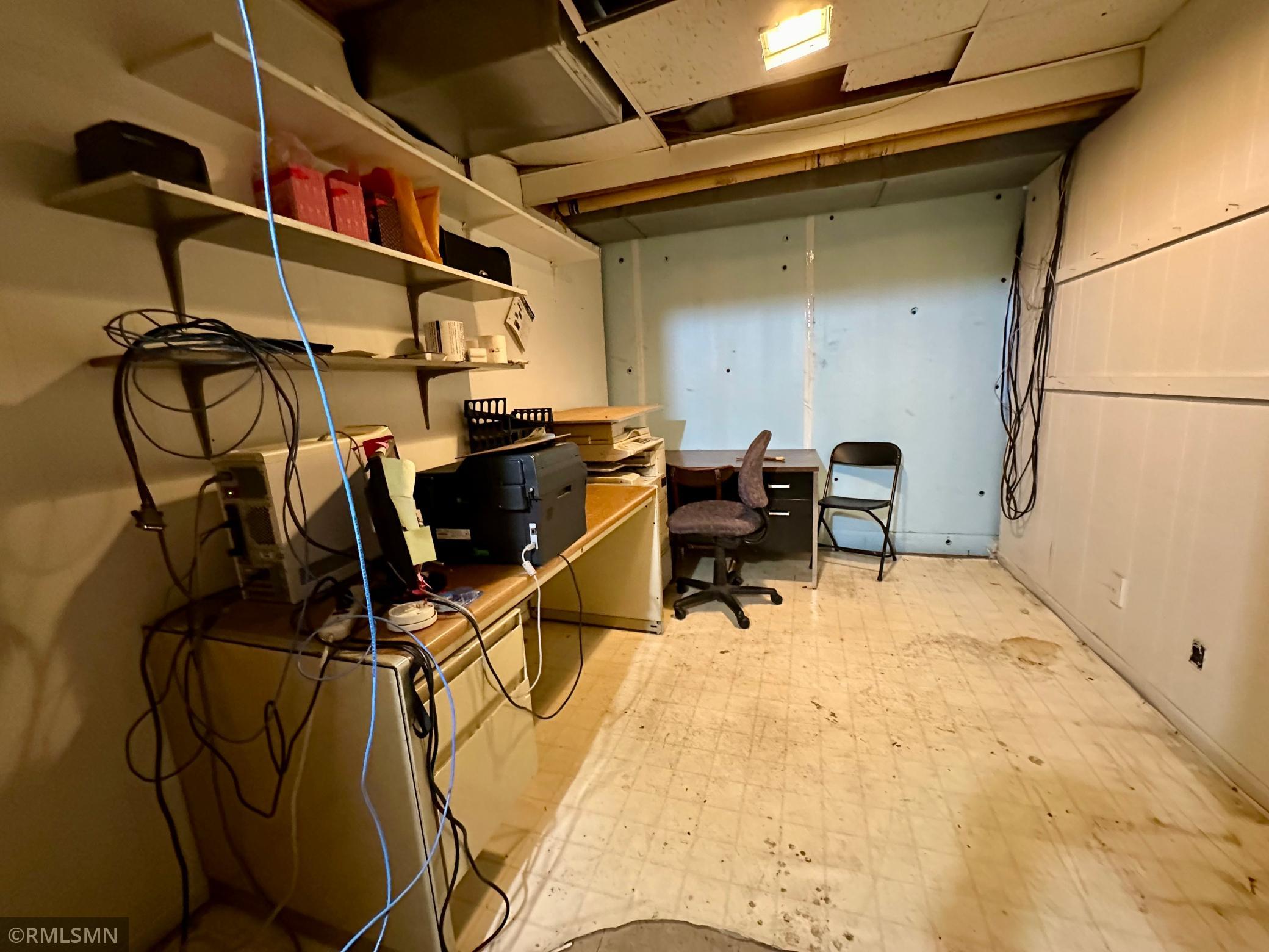 Liquor Store - basement office space