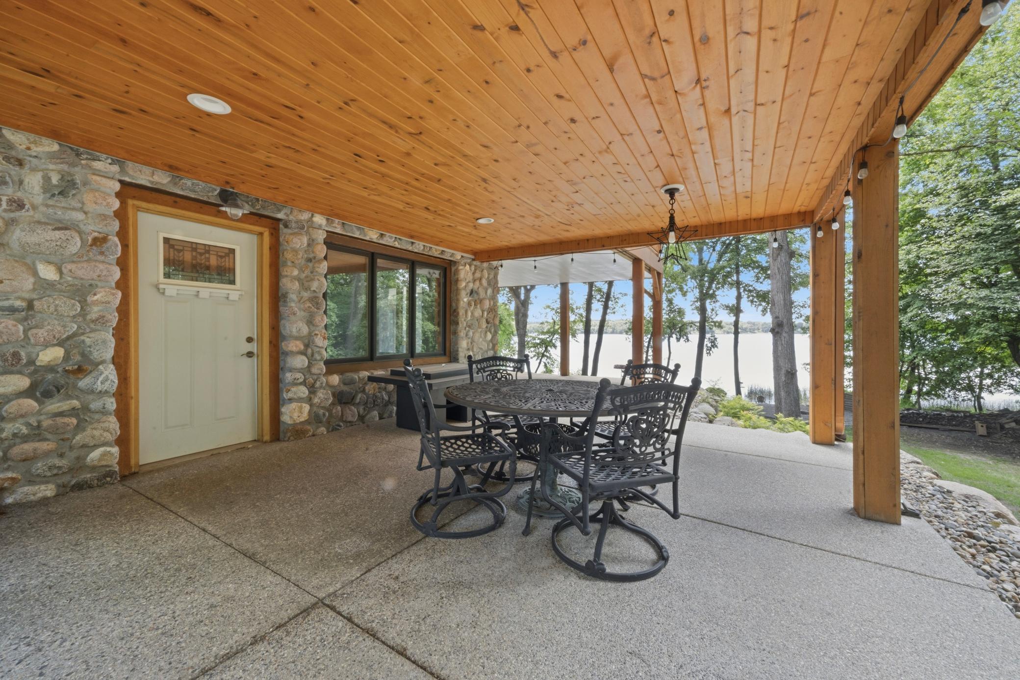 Lower Patio Area
