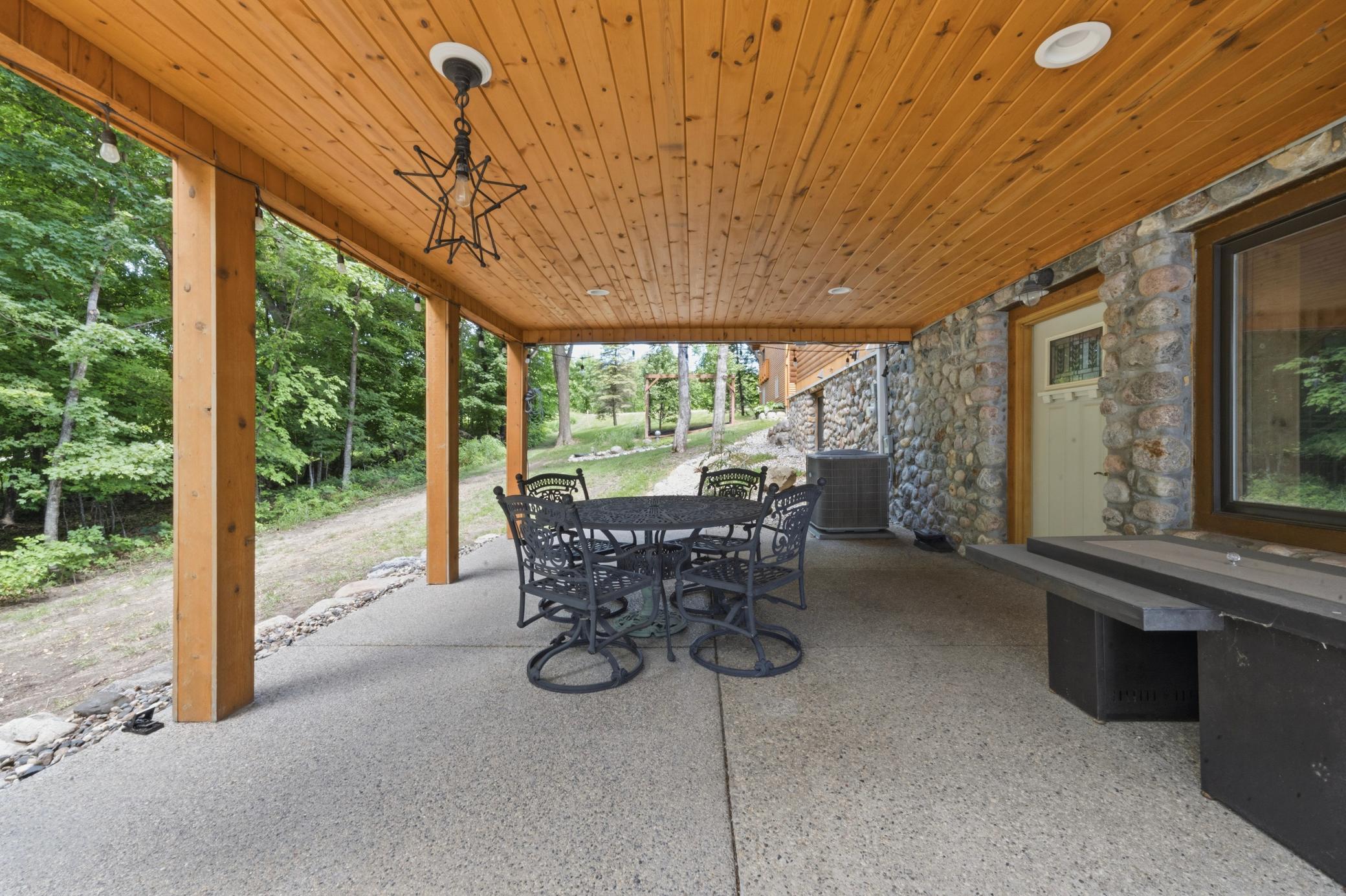 Lower Patio Area