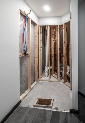 Basement Bath Rough In