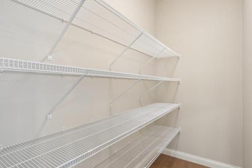 Deep Pantry for lots of storage