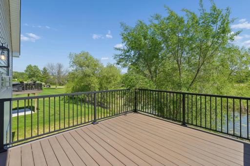 Deck Over looking the Golf Course