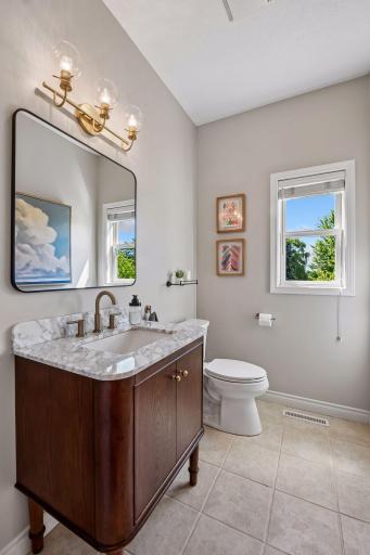 Main floor bathroom has been fully updated