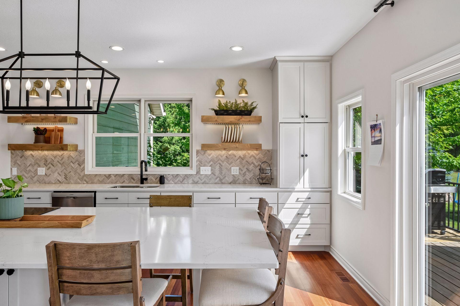 You will love all the space in this kitchen