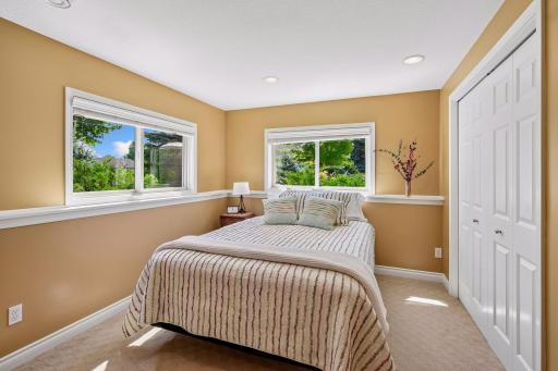 The 5th bedroom is located in the lower level