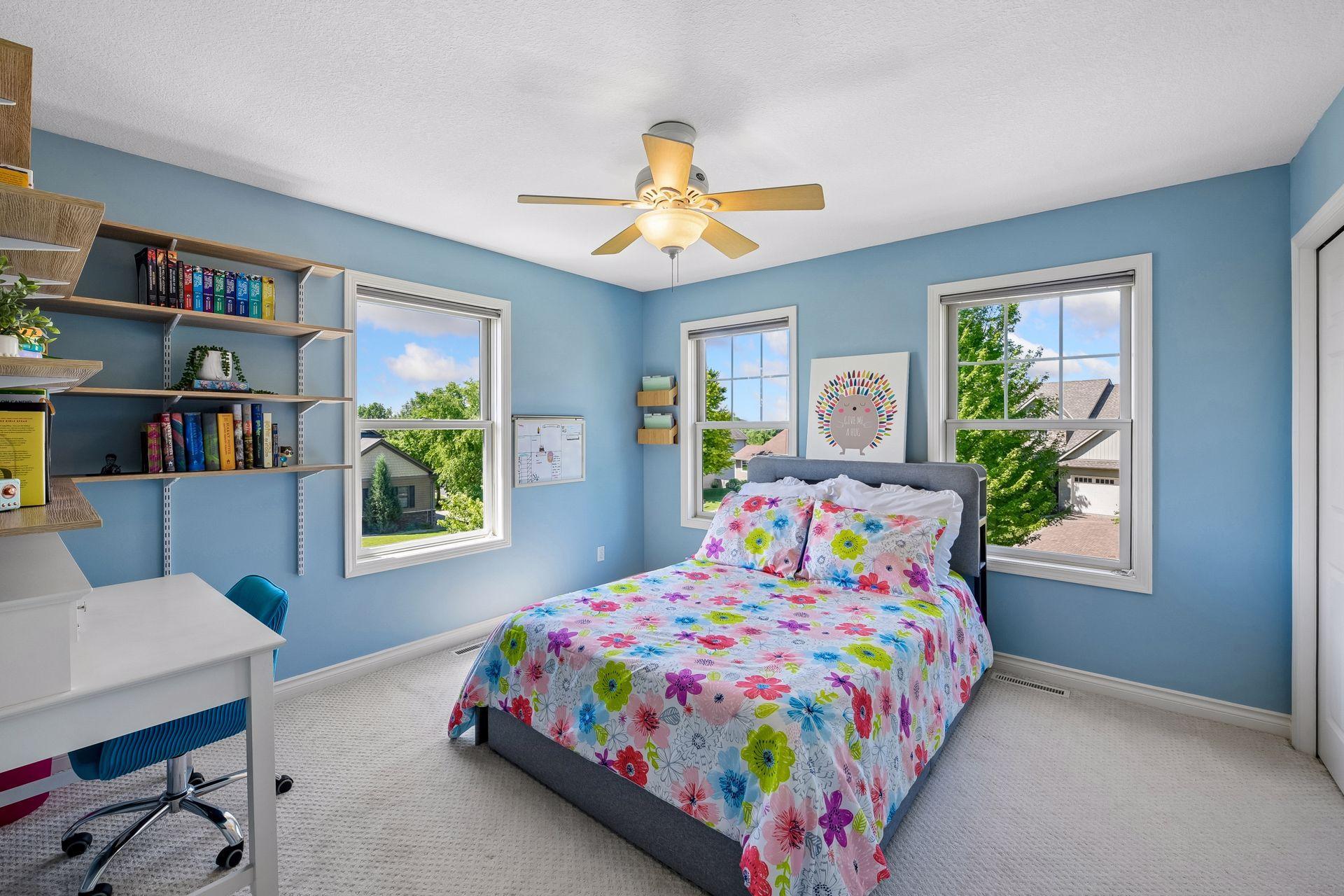 Bedroom #3 in the upper level-So cute!