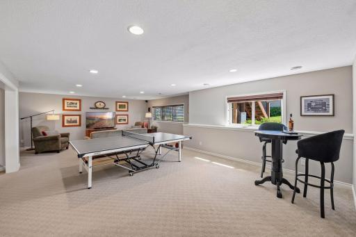 The large look-out windows keep this space light and bright!