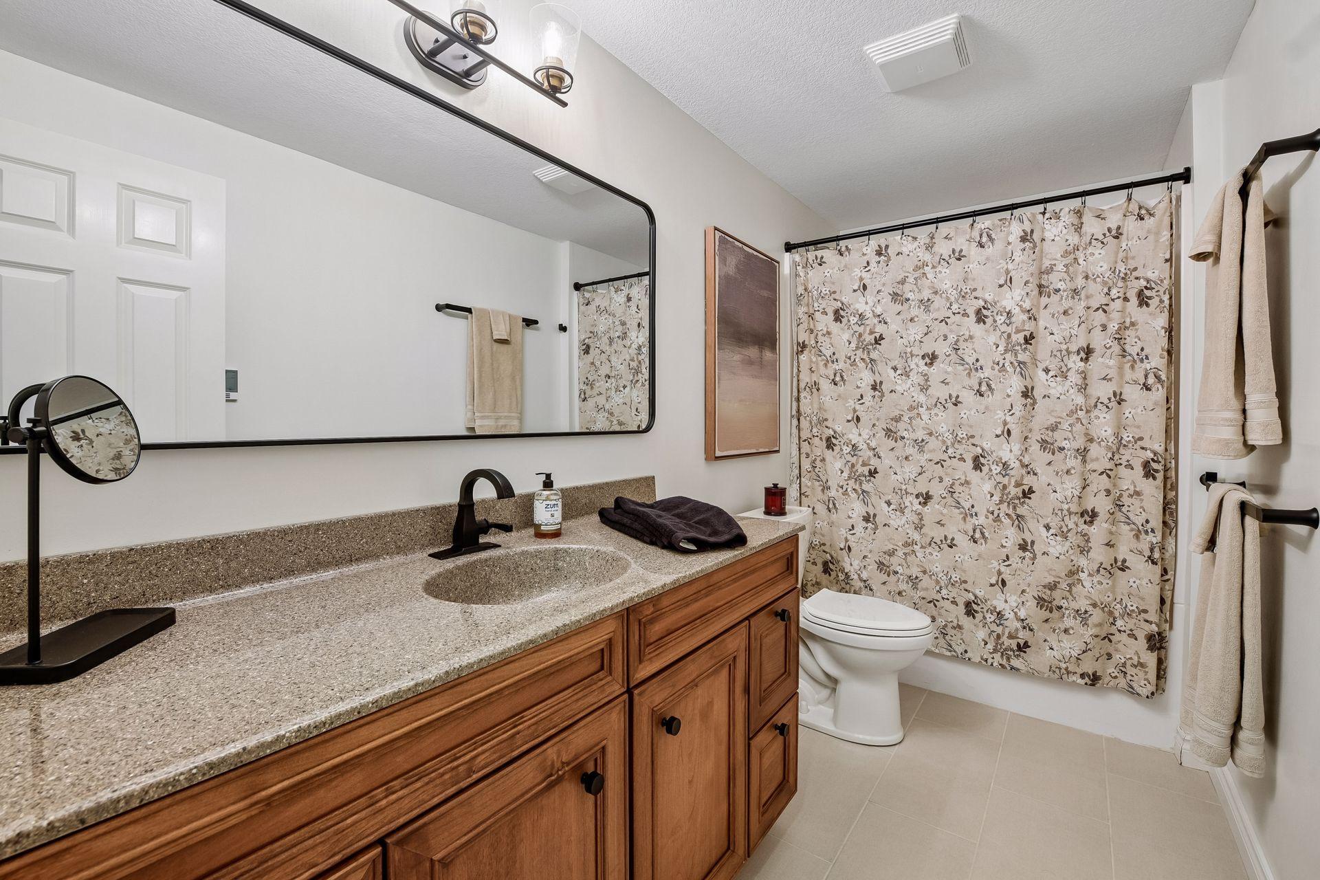 Beautifully updated lower level full bathroom