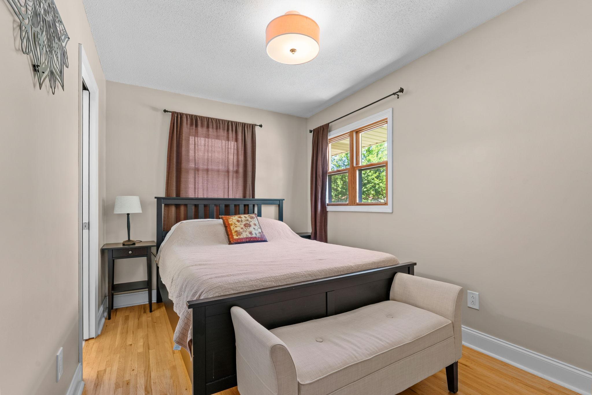 Primary bedroom with private ensuite