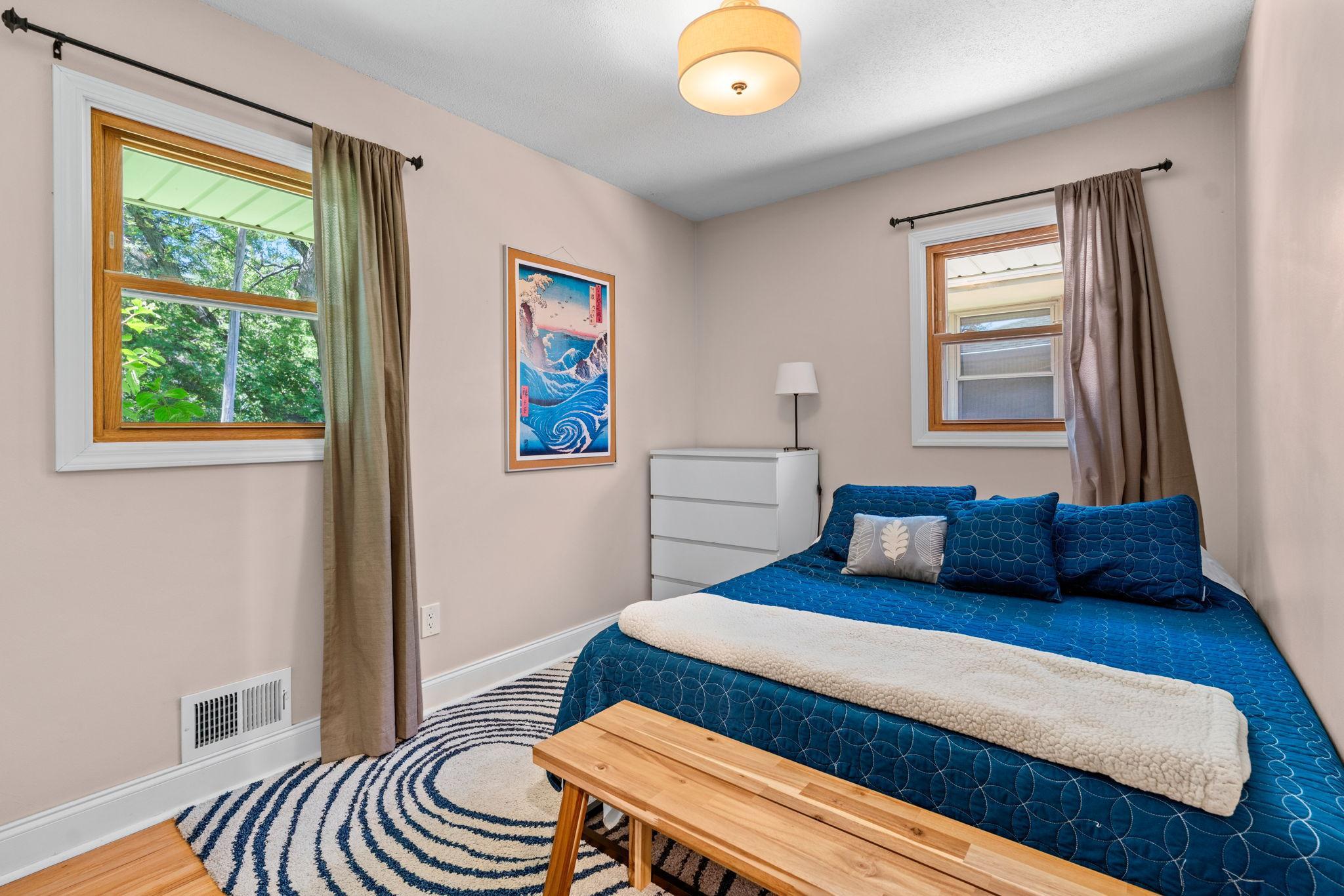 Large guest bedroom