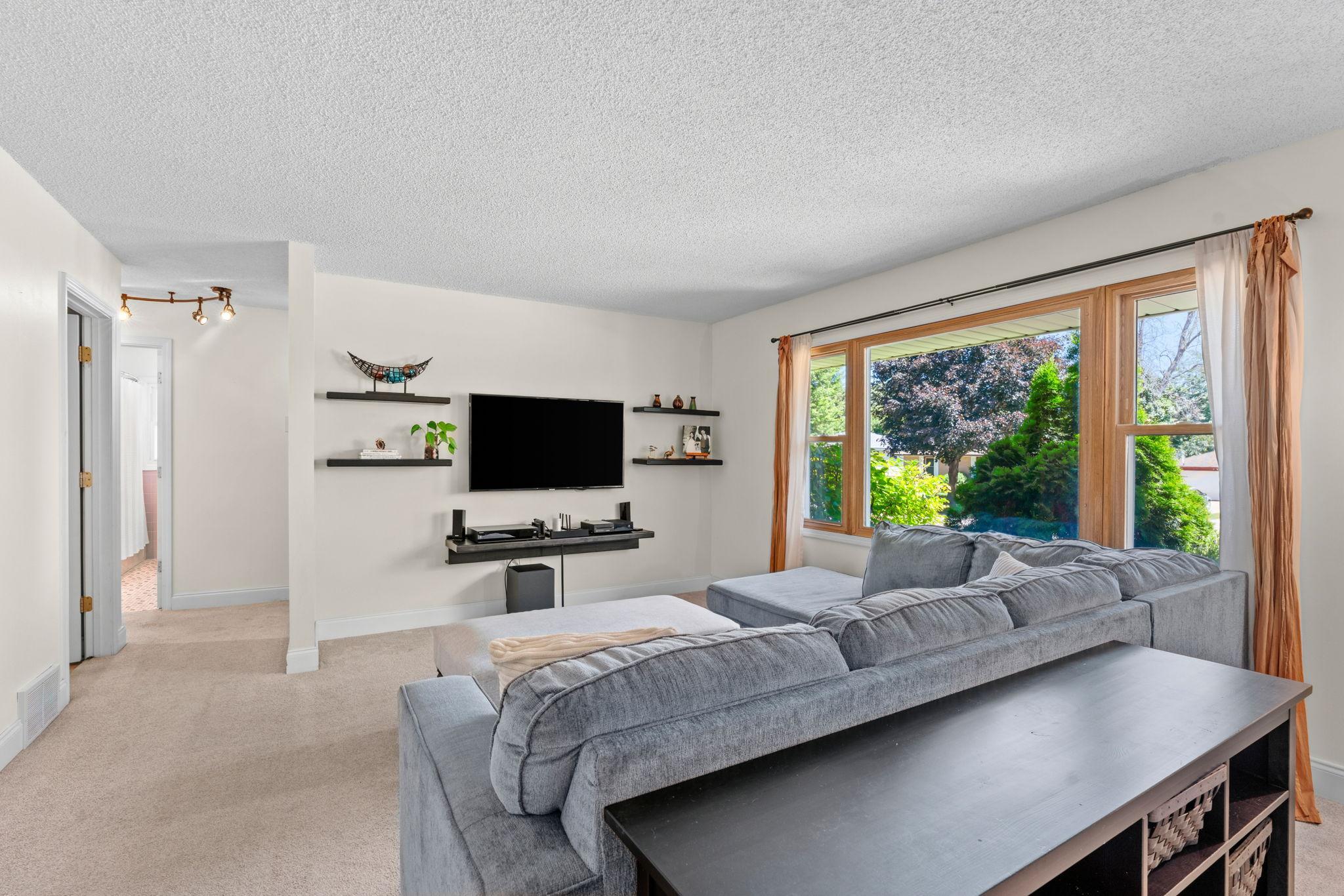 Bright & open living room