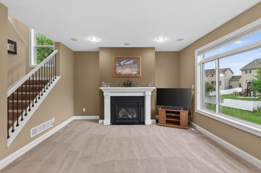 Here is an alternate view of the living room on the main level.