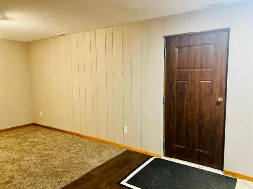 This is the door from garage at street level.