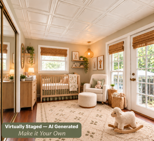 Bedroom Virtually Staged