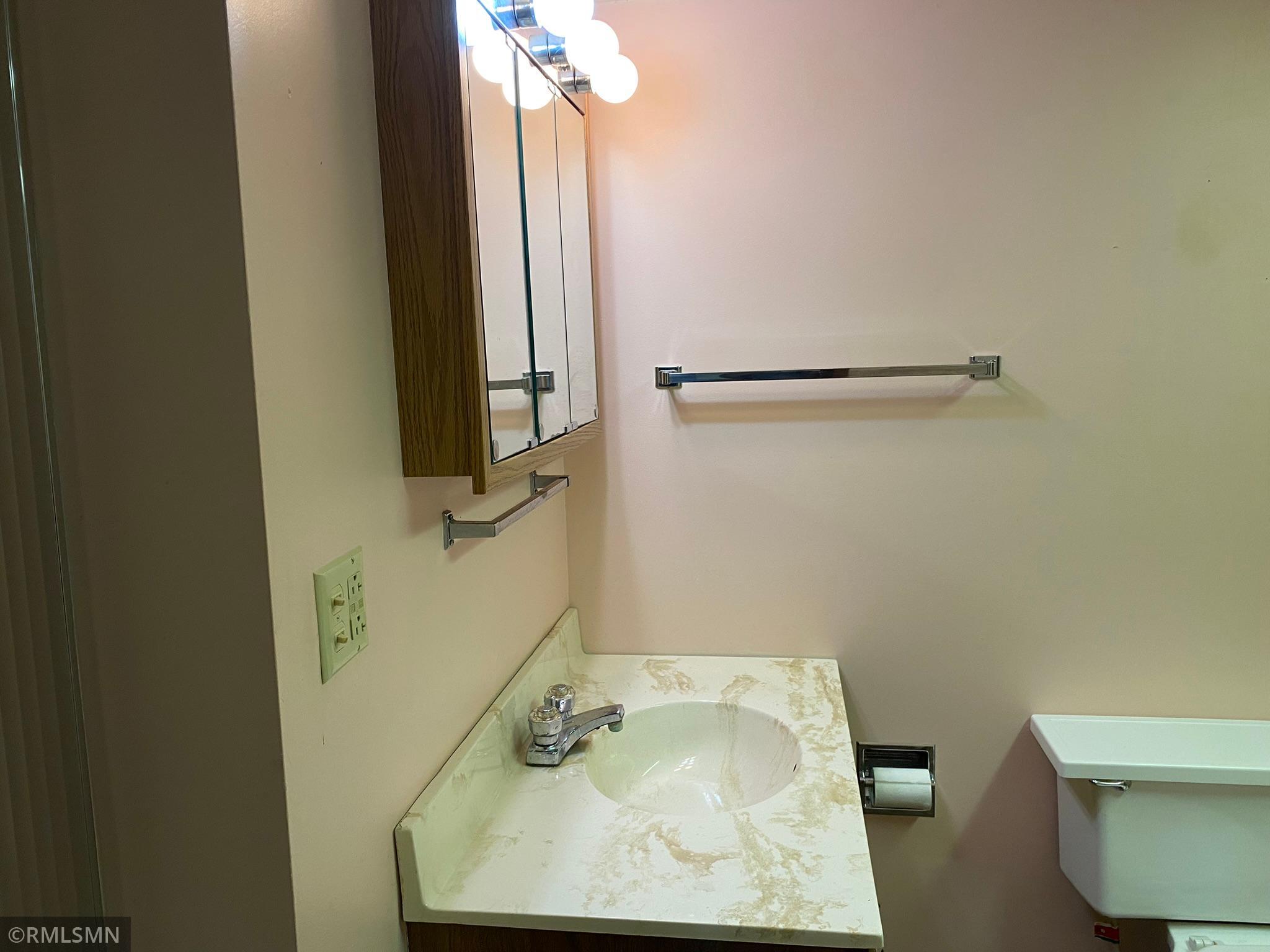 Lower-Level Shower Bath & Laundry