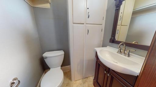 Main floor bedroom bathroom