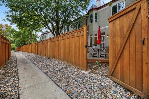 access to walking path to Centennial Lakes