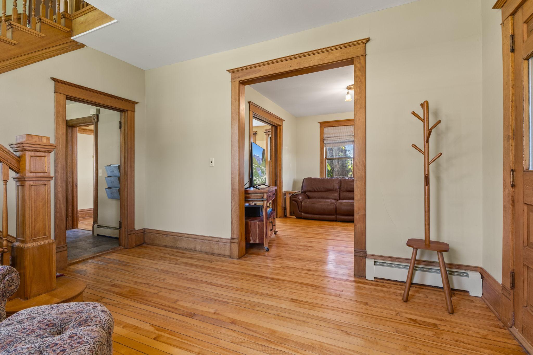 Stunning hardwood floors throughout main living areas