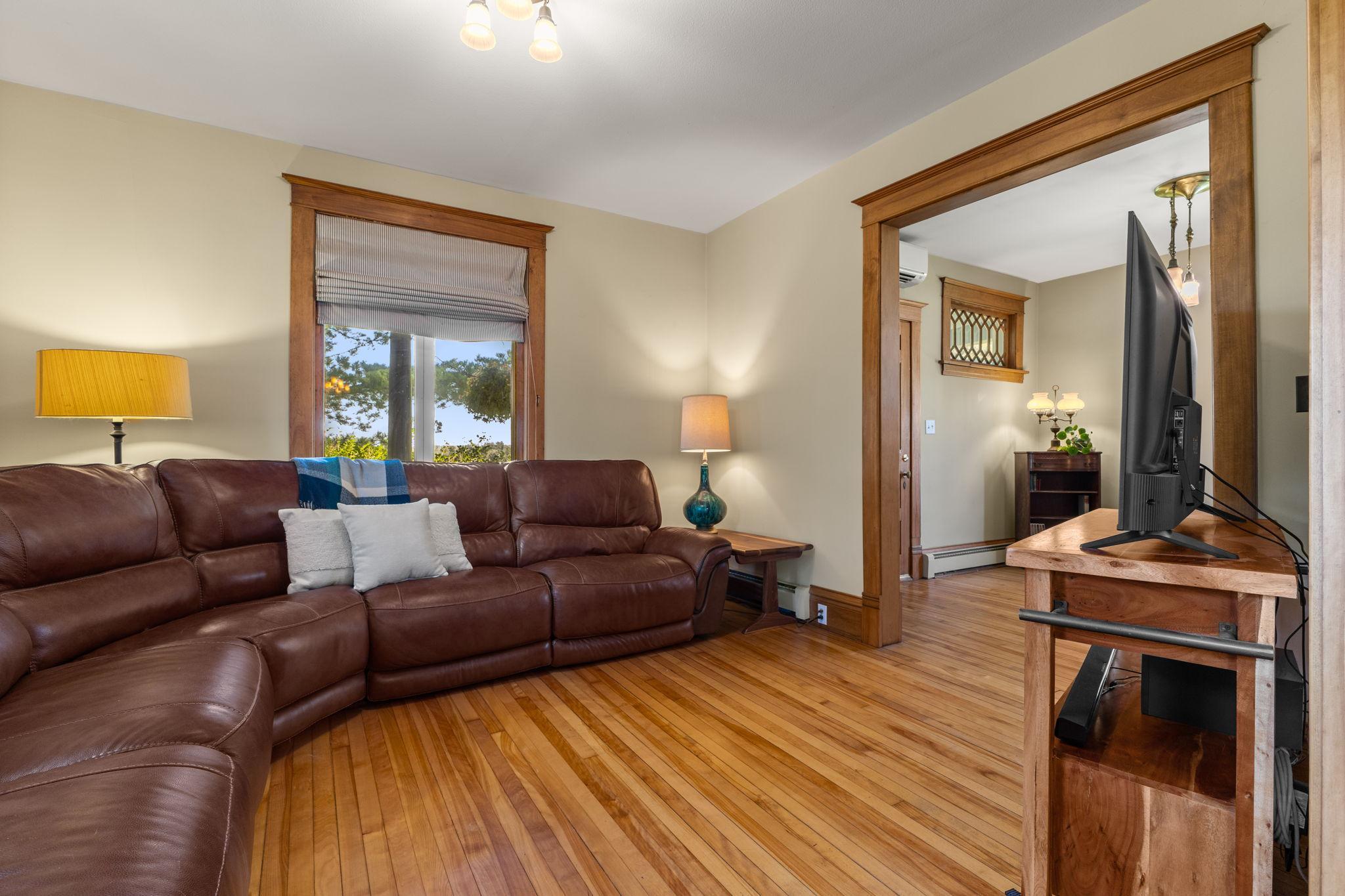 Lake views from the Living Room