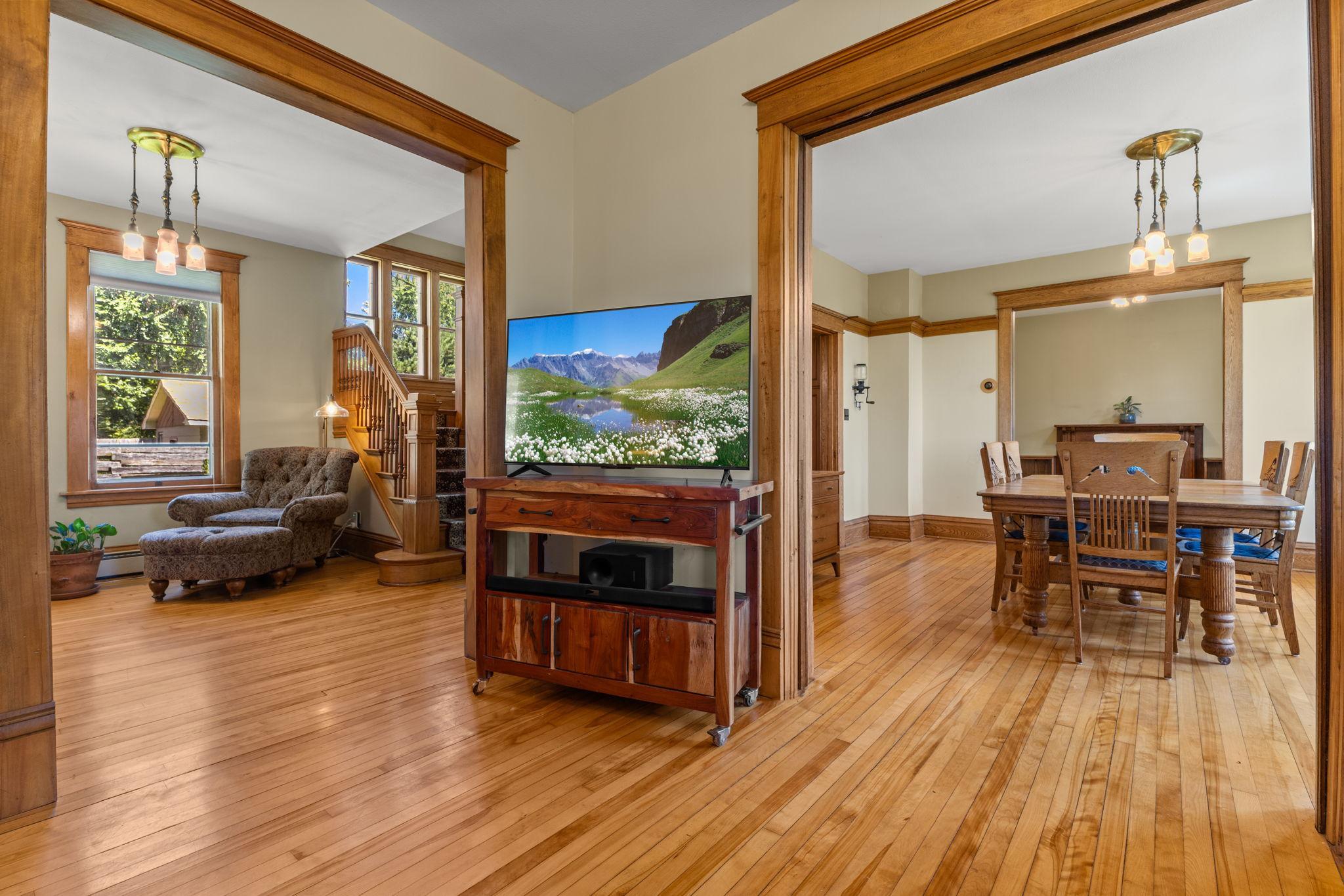 Natural woodwork and character throughout the home