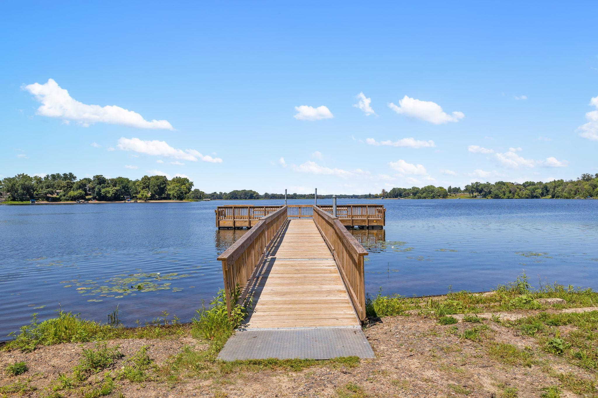 Throw in a line or drop in your paddle board!