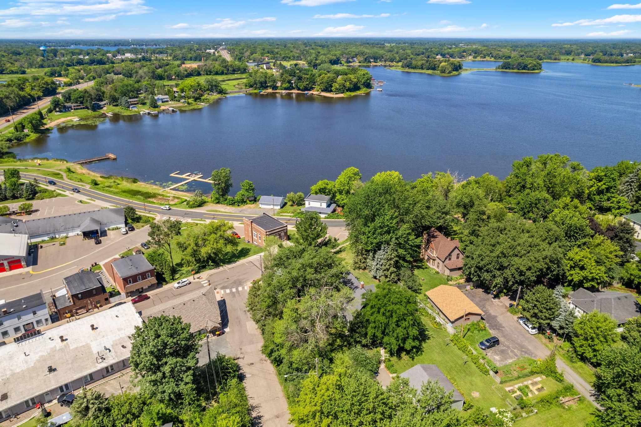 North Center Lake- part of the connected 5 Chisago Chain of Lakes!