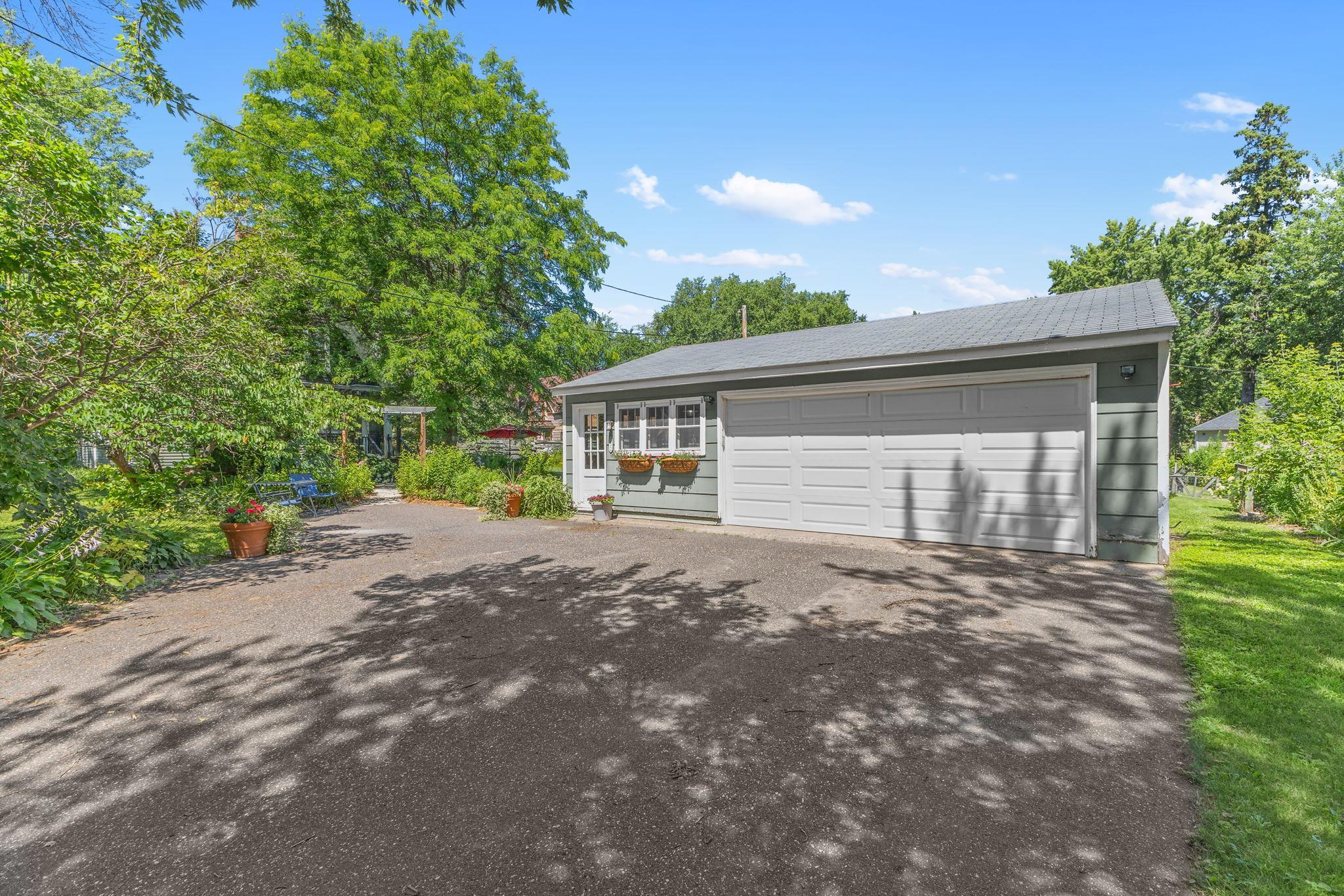 2 car garage with addition