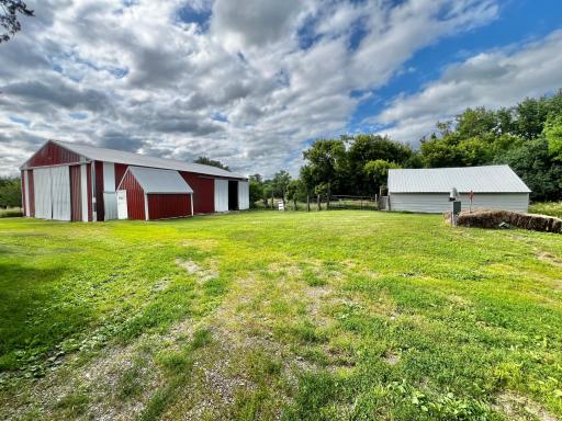 Machine Shed, Storage Shed, Hog House and Well