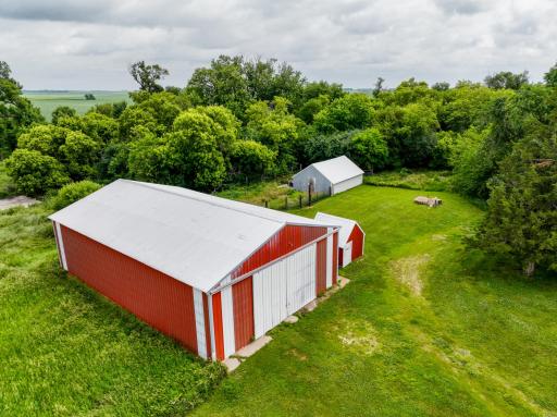 Machine Shed, Storage Shed, Hog House and Well