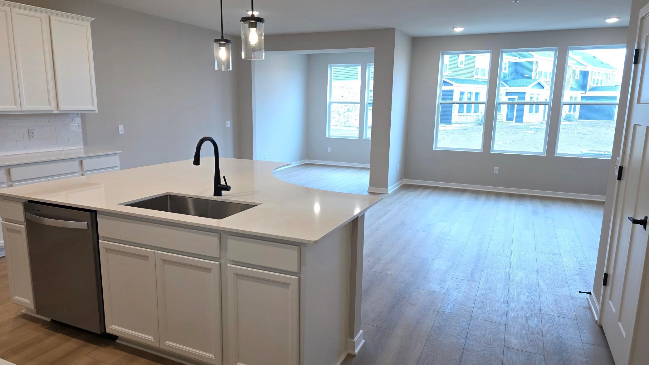 Similar Finishes (actual has quill colored cabinets)