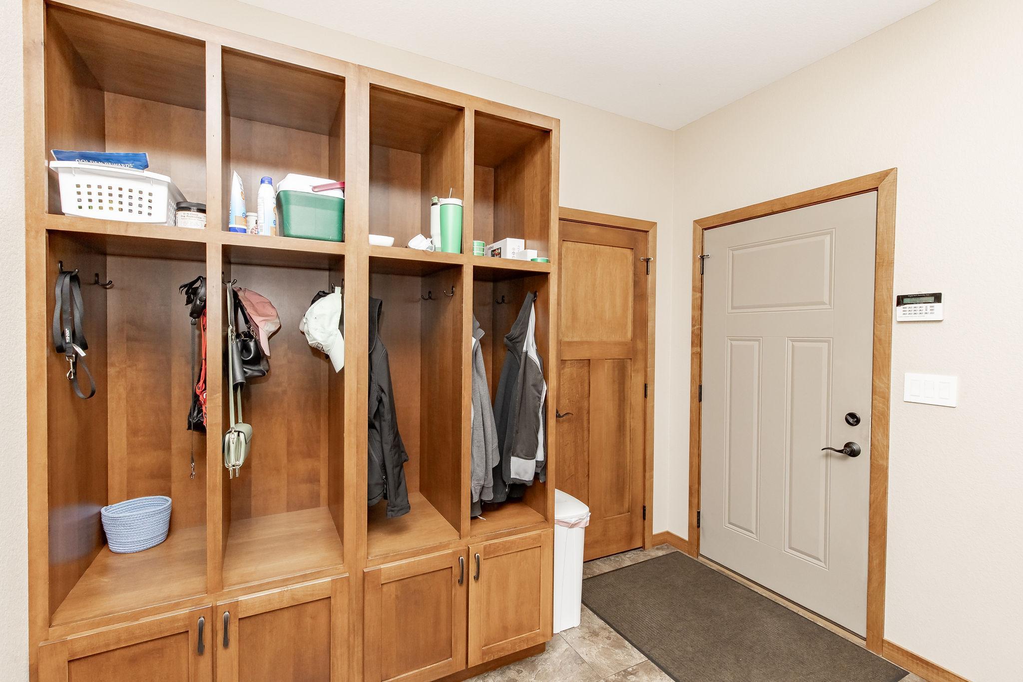 Mudroom storage