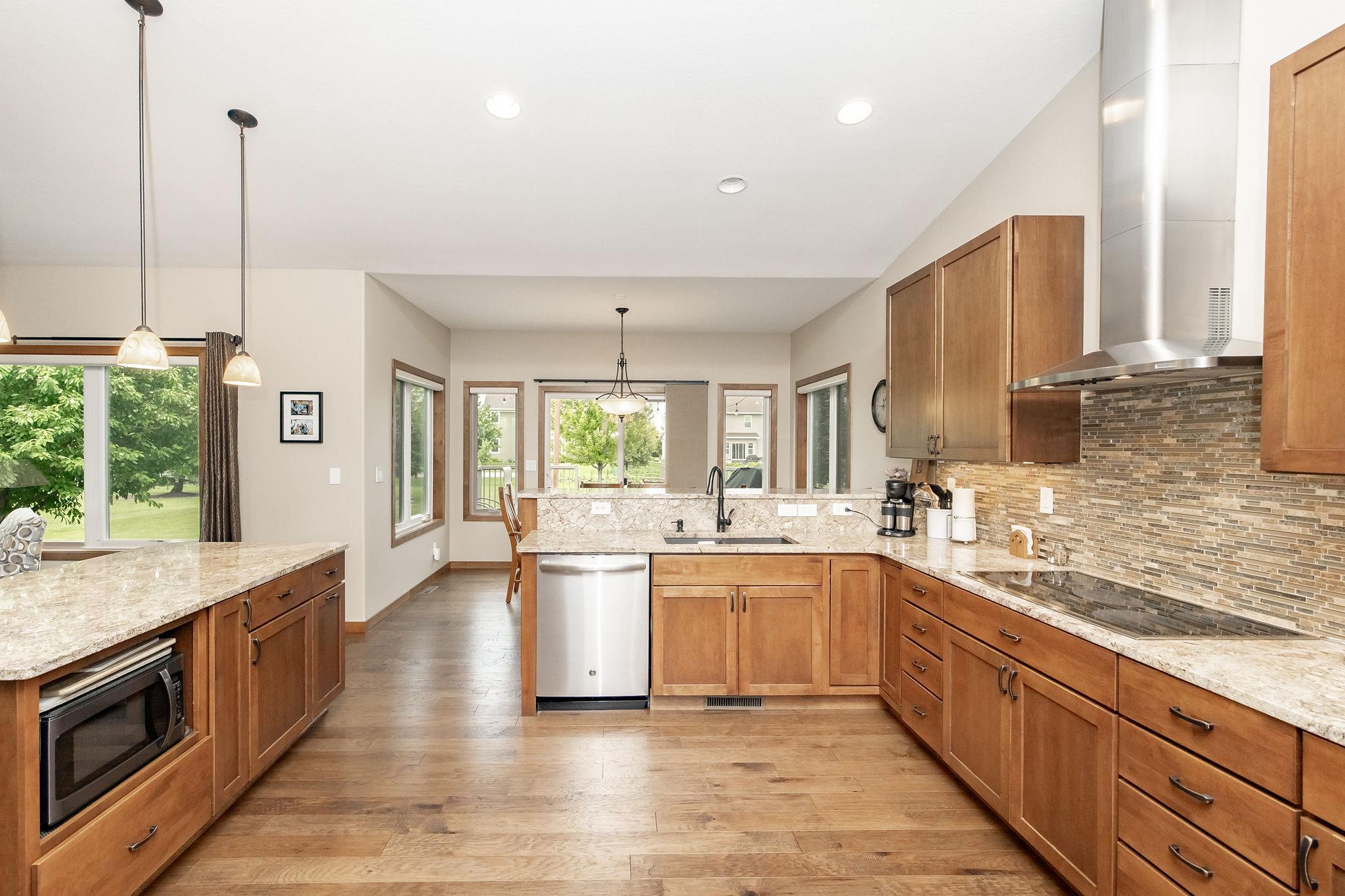 Kitchen / Hickory Floors