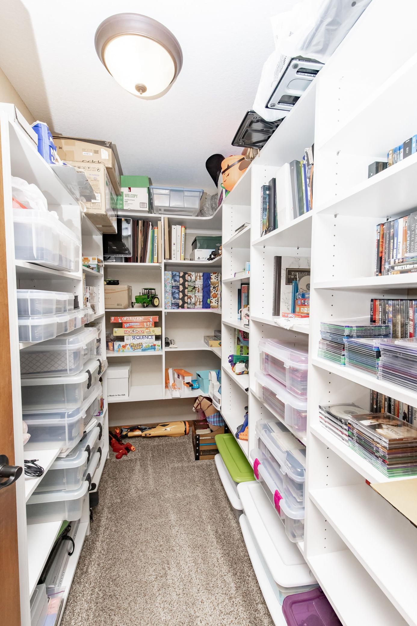 Great storage area